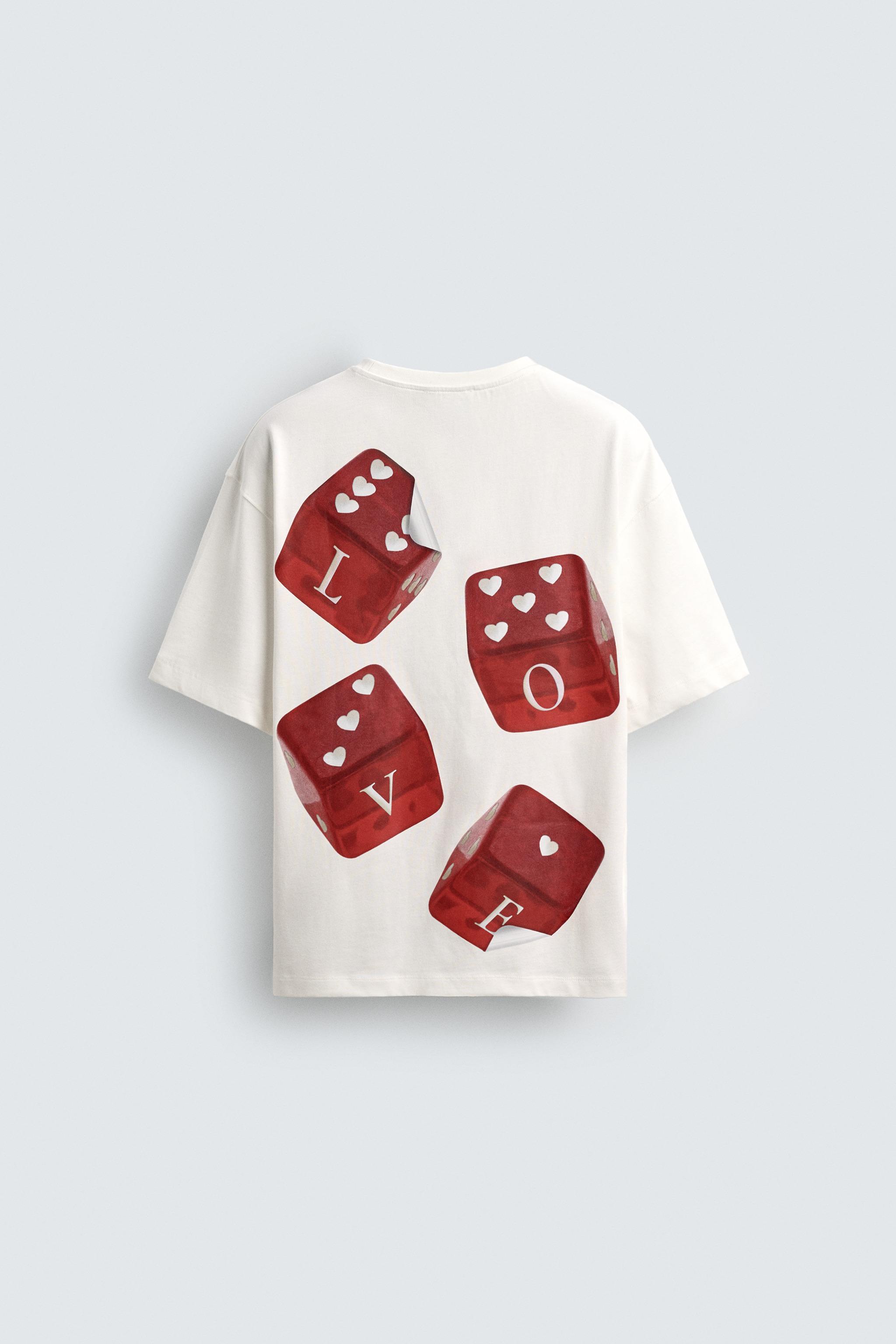 DICE PRINT T-SHIRT